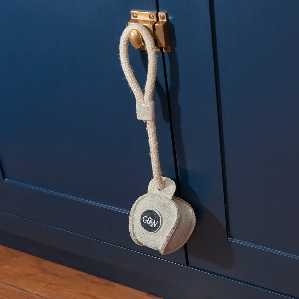 Chuck Ball hung on cupboard.webp