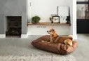 MN hondenkussen lederlook cognac foto 2.webp