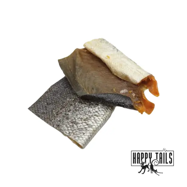 Happy Tails : Zalmhuid met vlees
