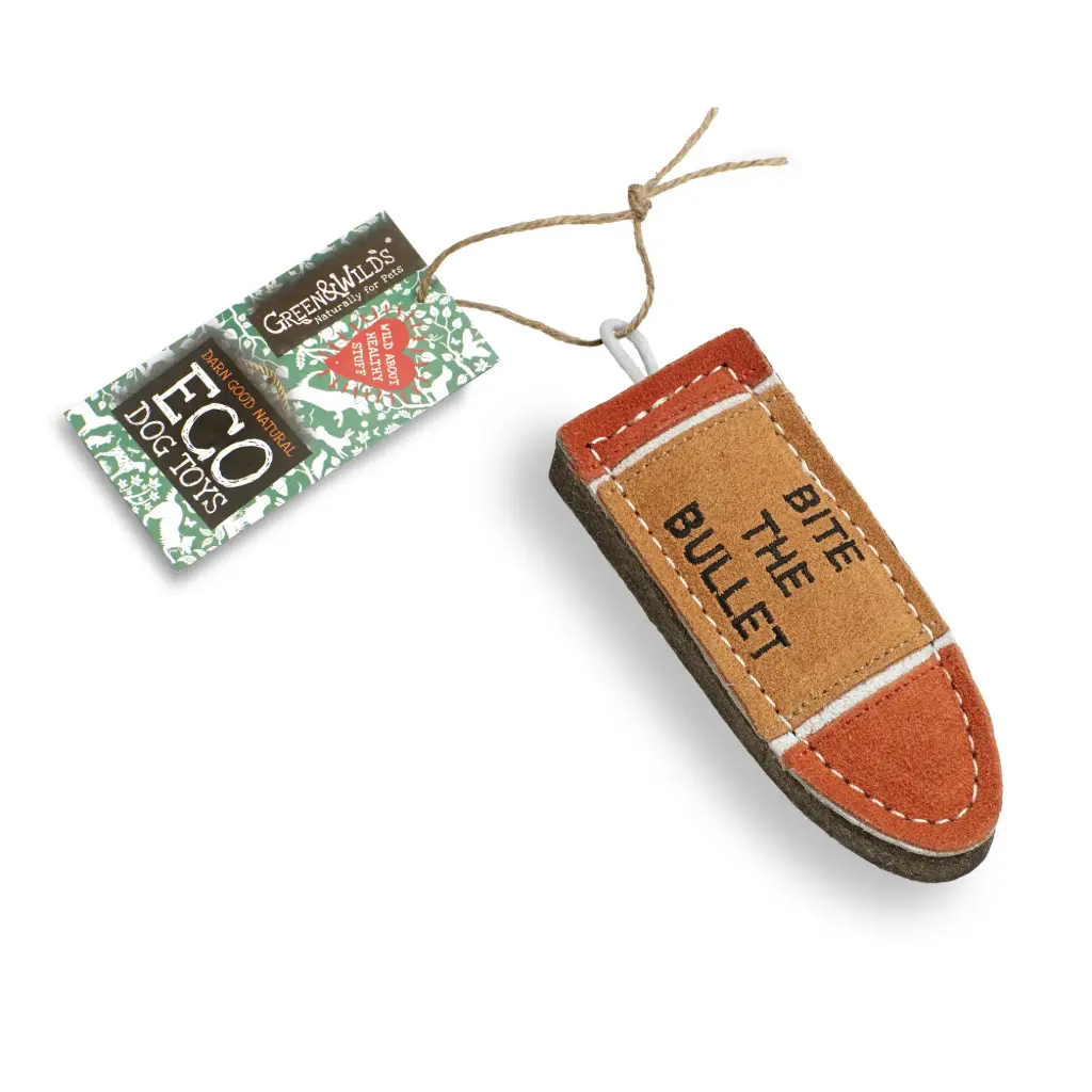 Green & Wilds : Bite the Bullet, Eco Dog Toy