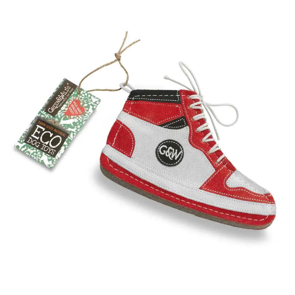 Green & Wilds : Gordon Hi-Top, Eco Dog Toy