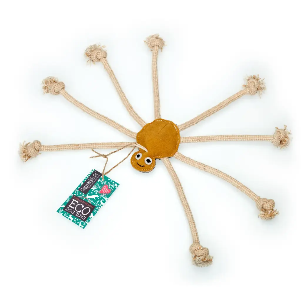 Green & Wilds : Lily Longlegs, Eco Dog Toy