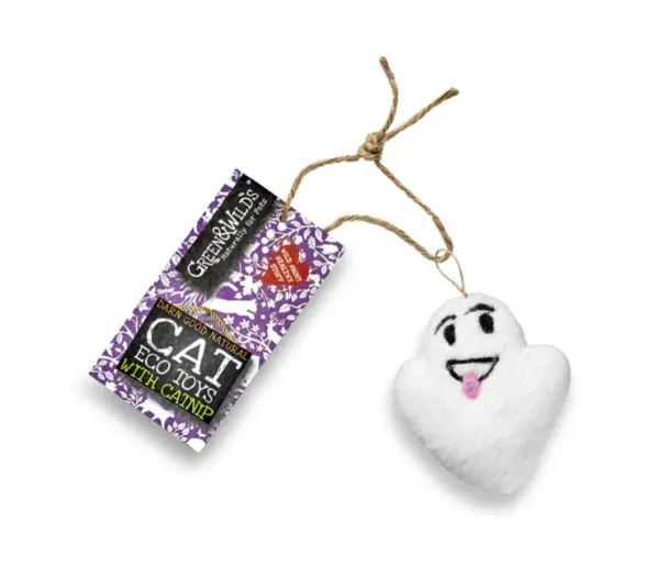 Green & Wilds : Mr Spooky, Cat Toy with Catnip