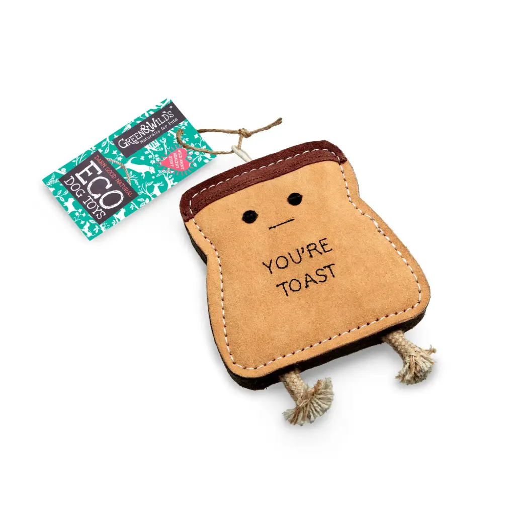 Green & Wilds : You're Toast, Eco Dog Toy