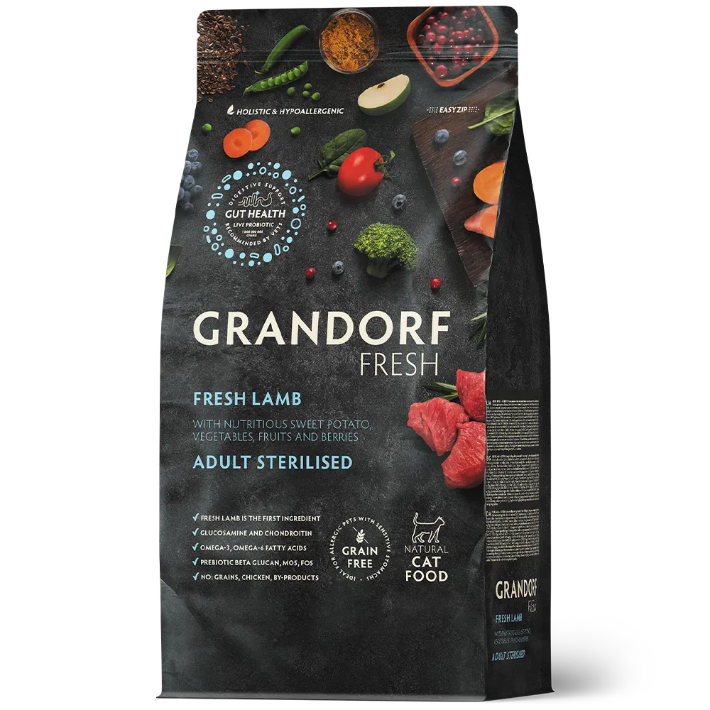 Grandorf Fresh : Lamb - Adult Sterilised