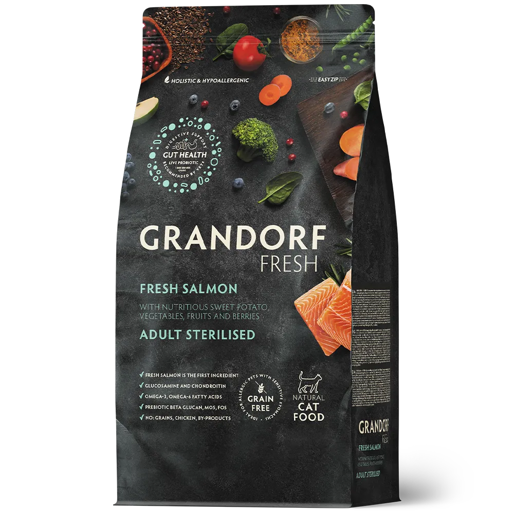Grandorf Fresh : Salmon - Cat Sterilised