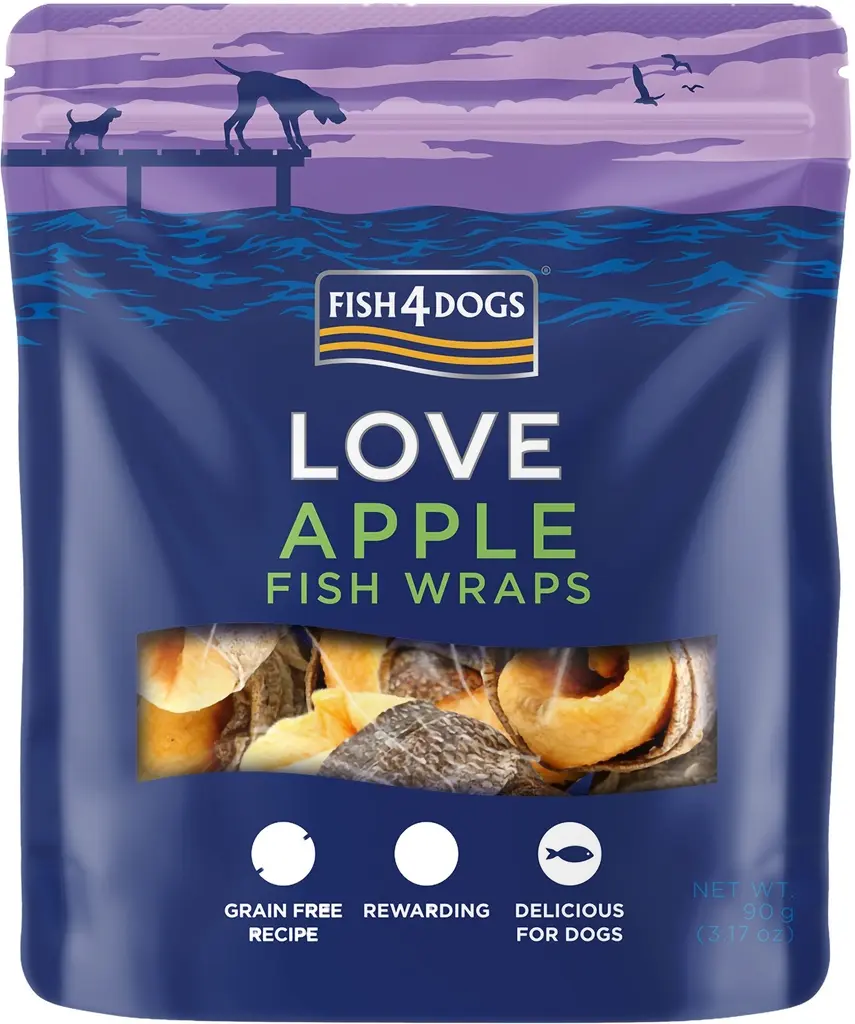 Fish4Dogs : Apple Fish Wraps