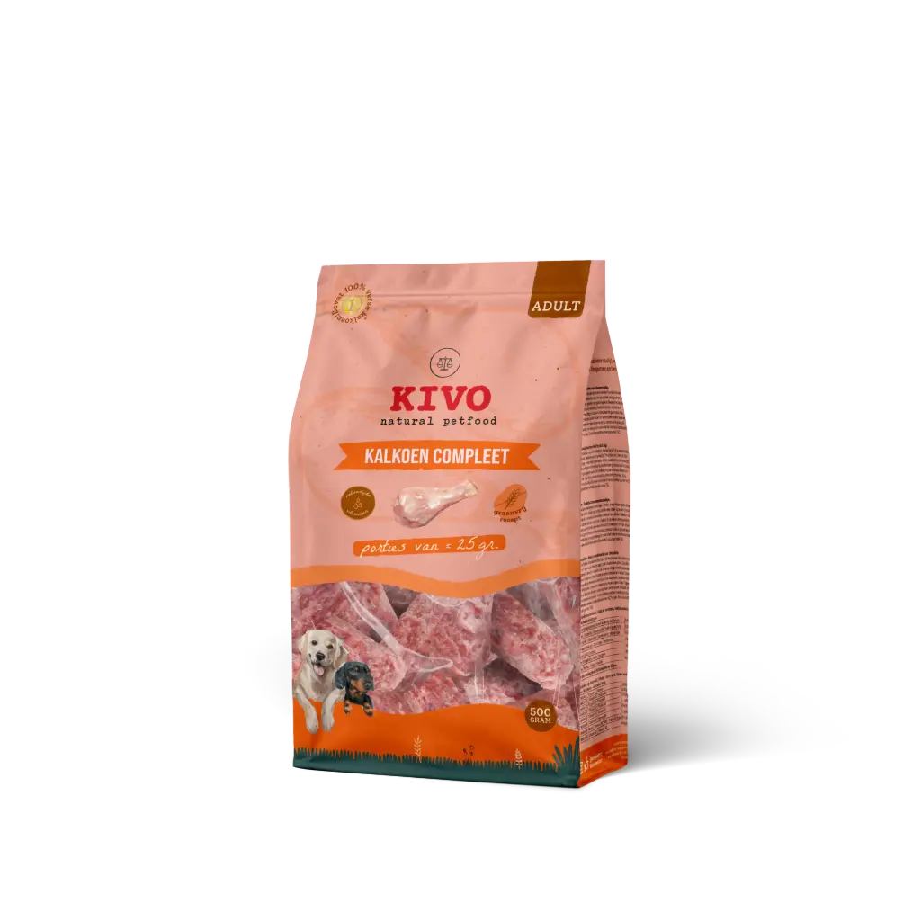 KIVO : Kalkoen Compleet - Porties