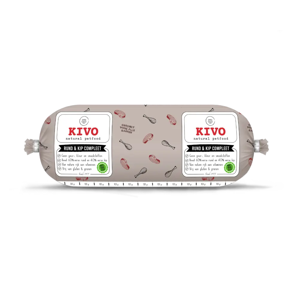 KIVO : Rund & Kip Compleet - 1 kg