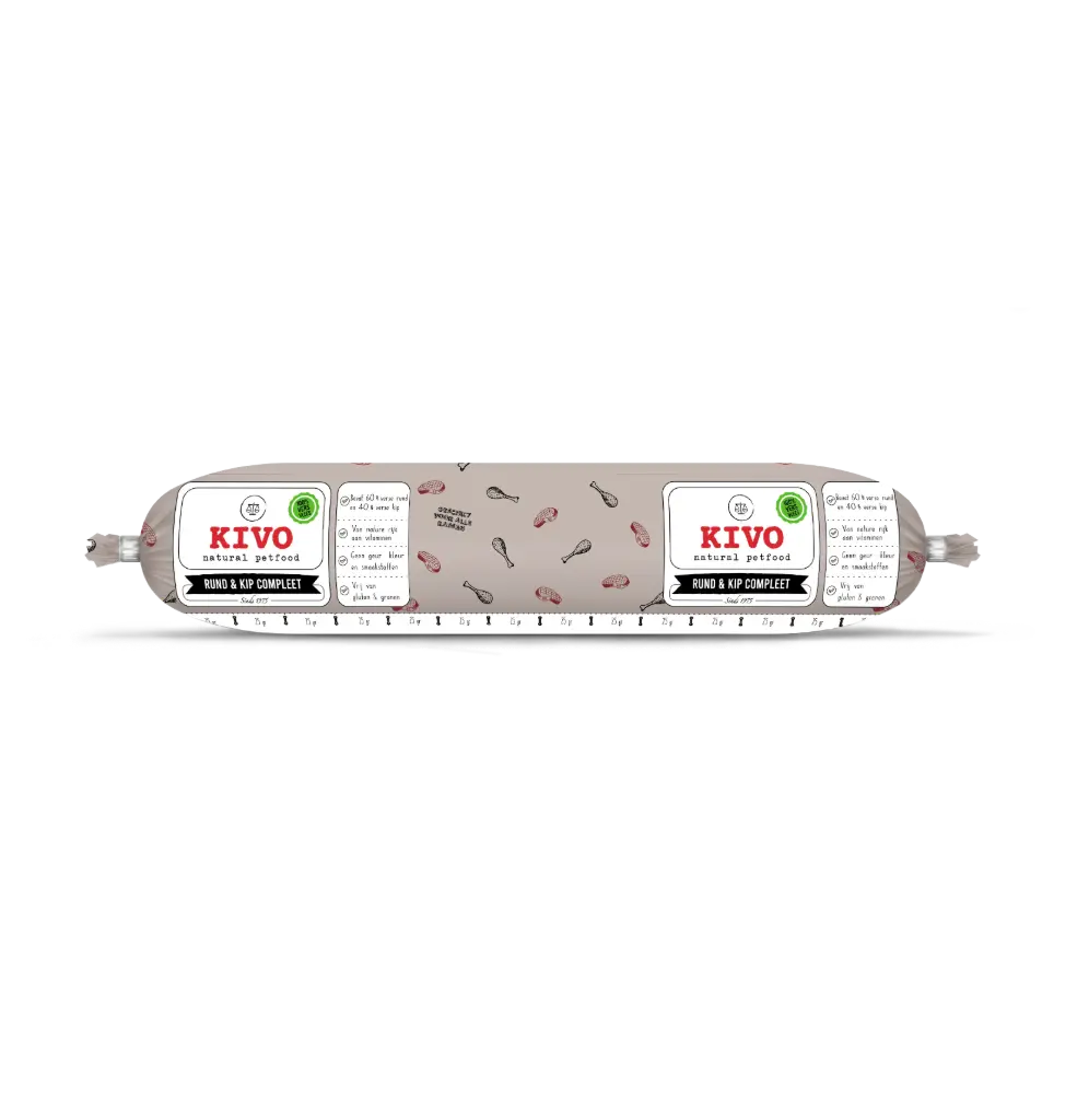 KIVO : Rund & Kip Compleet - 250 g