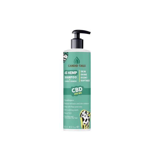 Candid Tails : CBD Shampoo + Conditioner