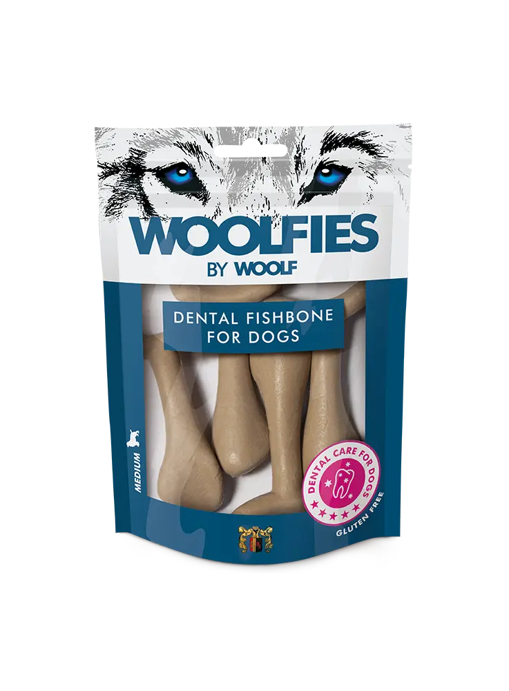 Woolfies : Dental Fishbone - Medium