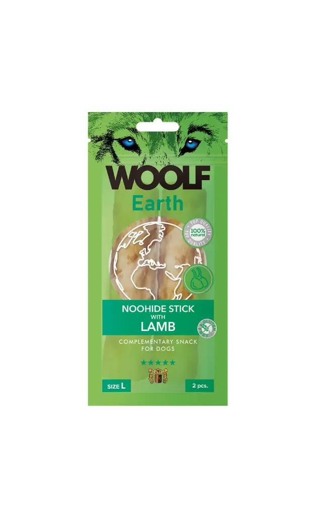 Woolf Earth : Noohide L Stick with Lamb