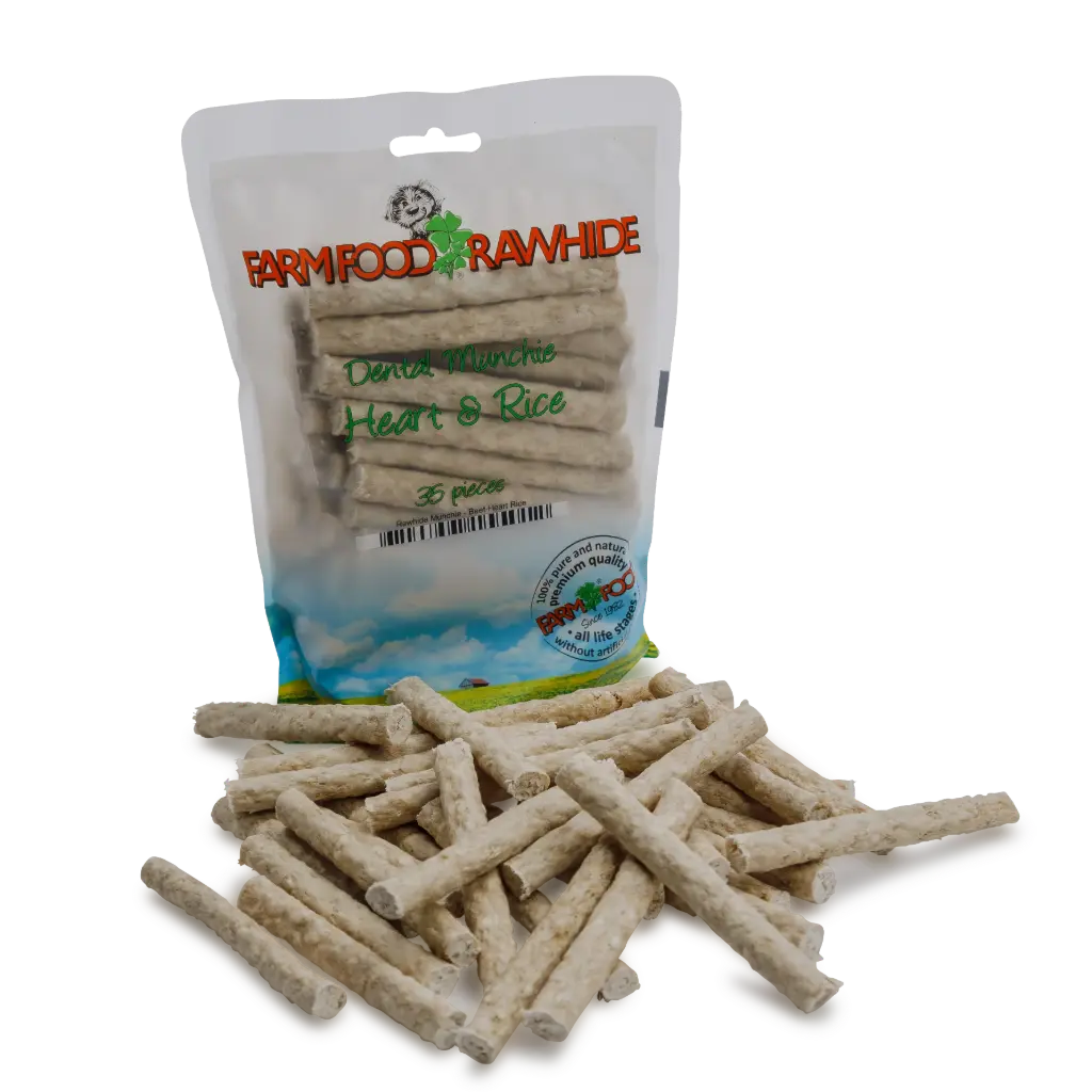 Farmfood : Rawhide Dental Munchie Hart