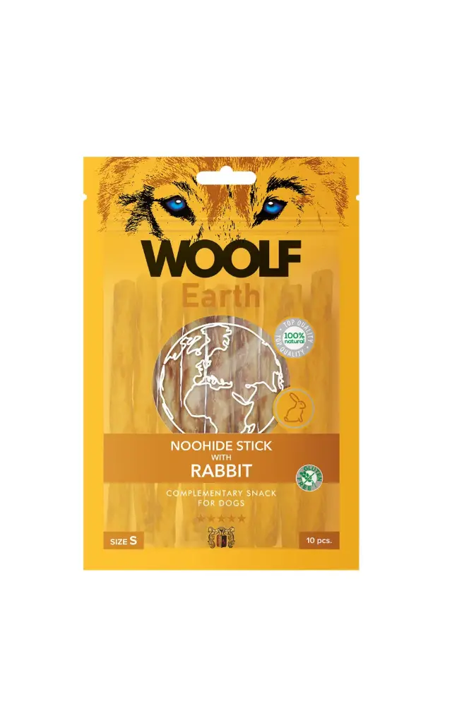 Woolf Earth : Noohide S Stick with Rabbit