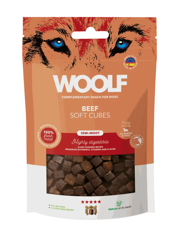 Woolf : Soft Cubes - Beef 