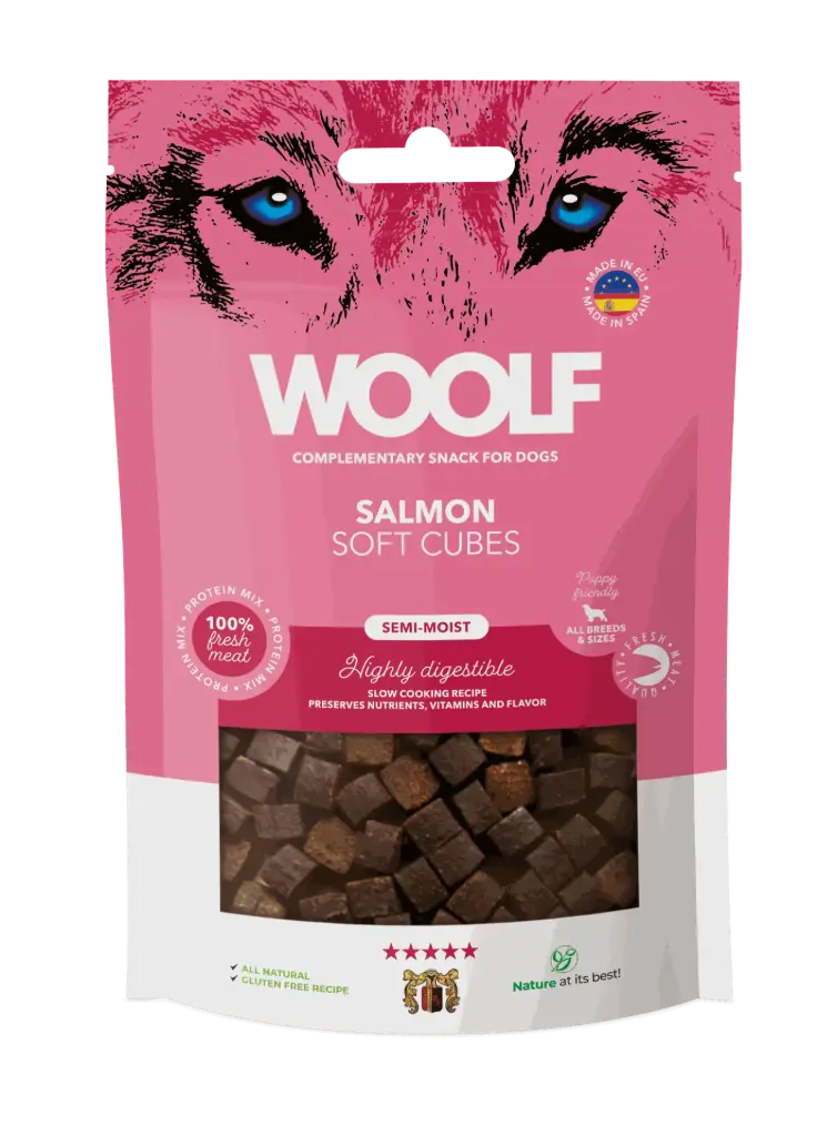 Woolf : Soft Cubes - Salmon