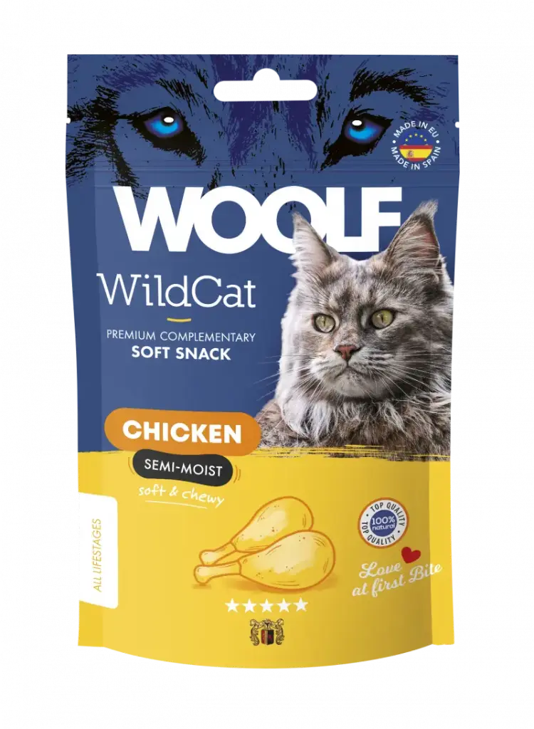 Woolf Wildcat : Soft Snacks Chicken