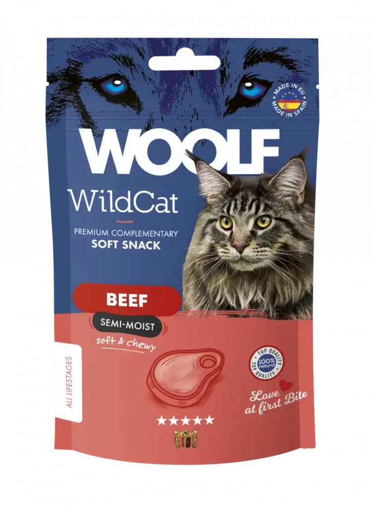 Woolf Wildcat : Soft Snacks Beef