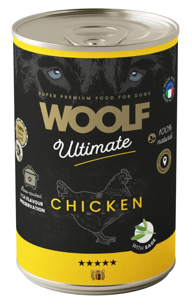 Woolf : Ultimate Canned Dogfood - Chicken  