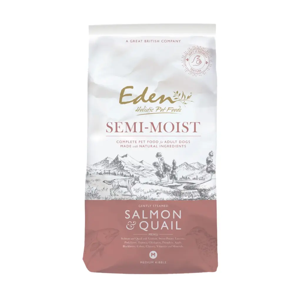 Eden : Dog Semi-Moist Salmon & Quail