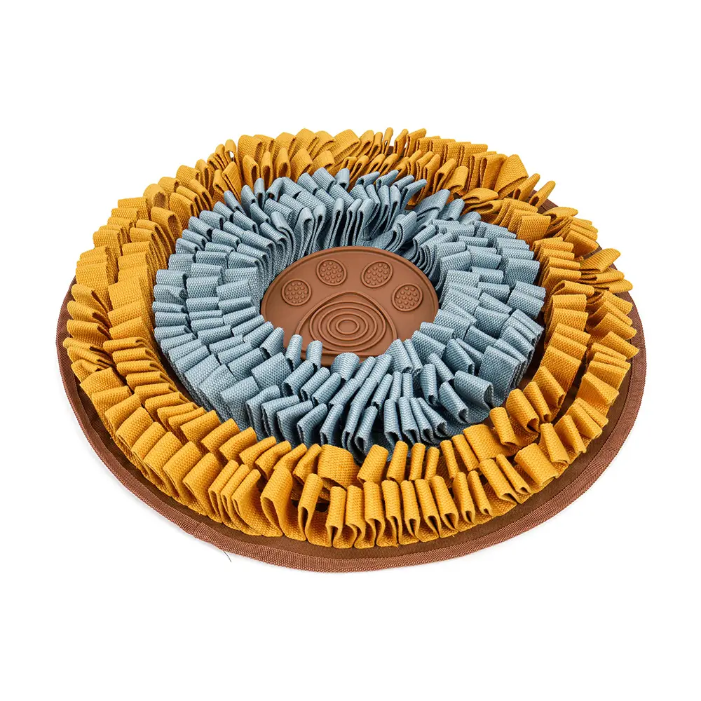 Injoya : Cookie Snuffle Mat Blue/Orange