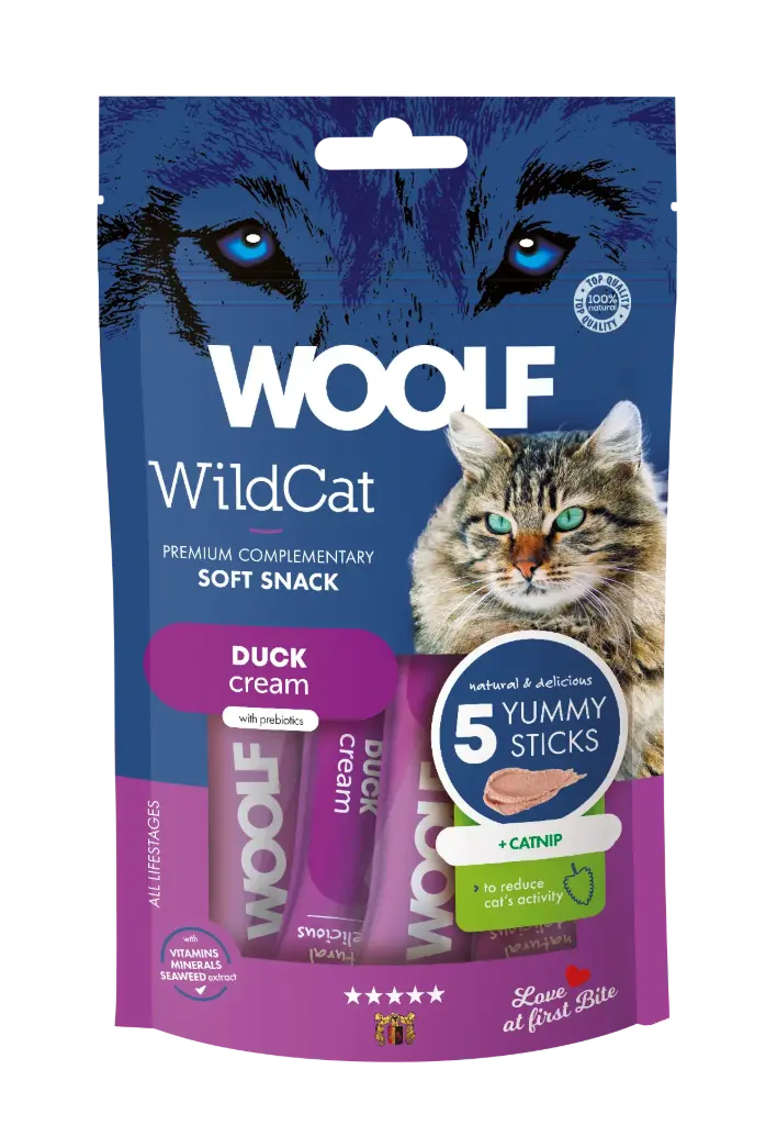 Woolf Wildcat Functional Cream : Duck - 5 Stuks