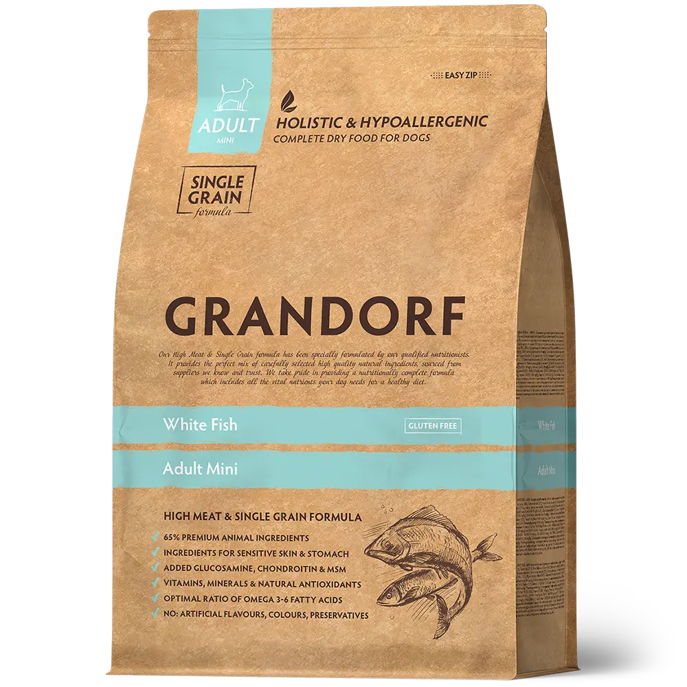 Grandorf : White Fish - Adult Mini Breeds