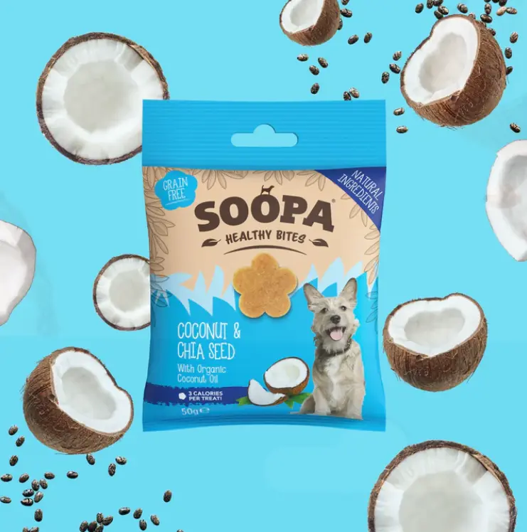 Soopa : Healthy Bites : Coconut & Chia Seed