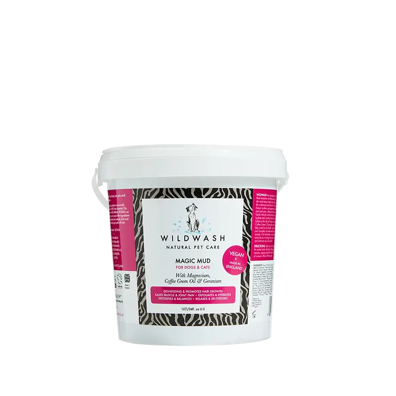 WildWash : 5-in-1 Magic Mud for Dogs and Cats