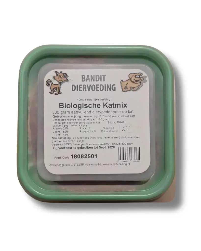 Bandit BIO : Kat Vleesmix Rund