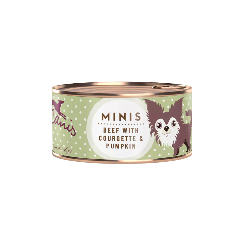 Terra Canis : Mini : Rund met Courgette, Pompoen & Oregano