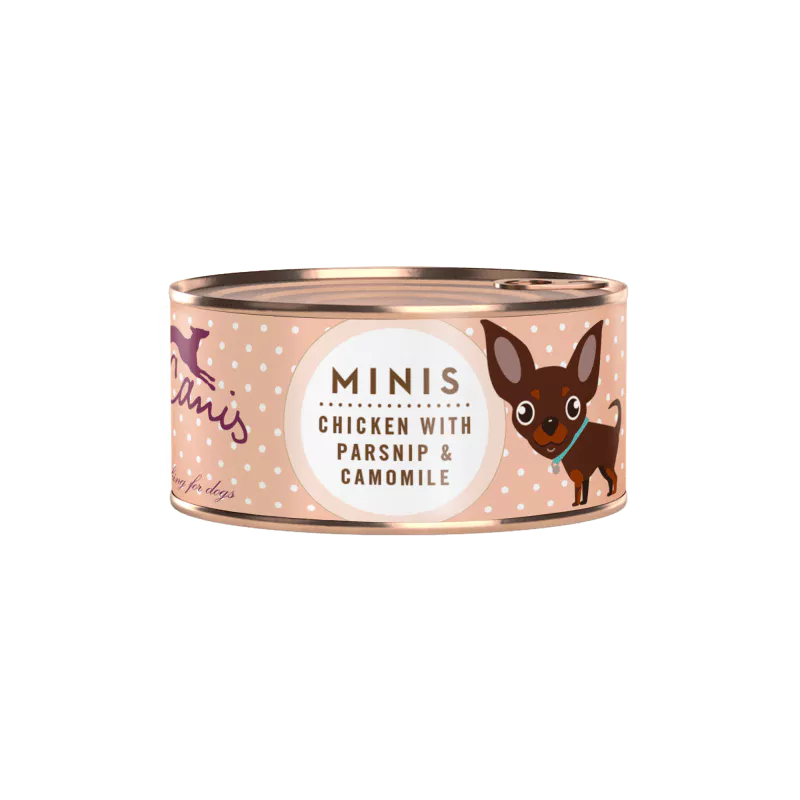 Terra Canis : Mini : Kip met Pastinaak, Paardenbloem & Kamille