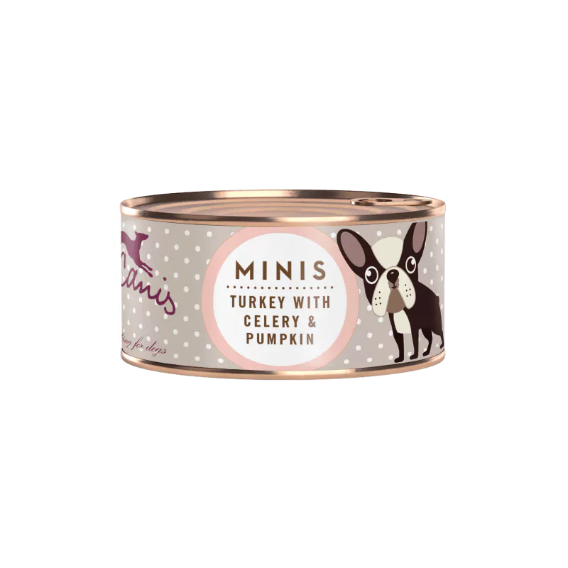 Terra Canis : Mini : Kalkoen met Selderij, Pompoen & Waterkers 