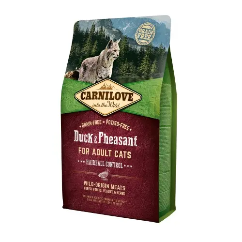 Carnilove Cat : Duck & Pheasant - Hairball