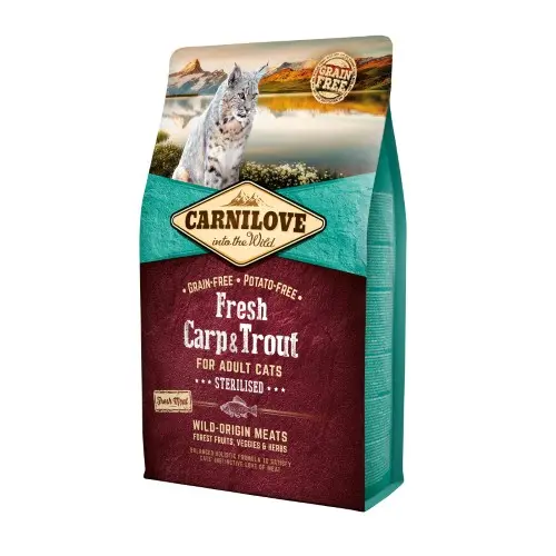 Carnilove Cat : Fresh Carp & Trout Sterilised