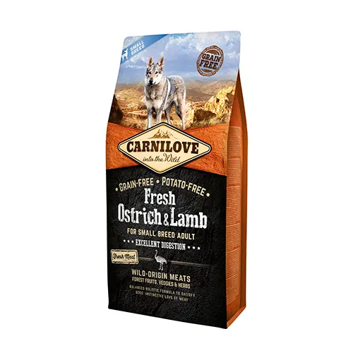 Carnilove Fresh Dog : Brok - Ostrich & Lamb