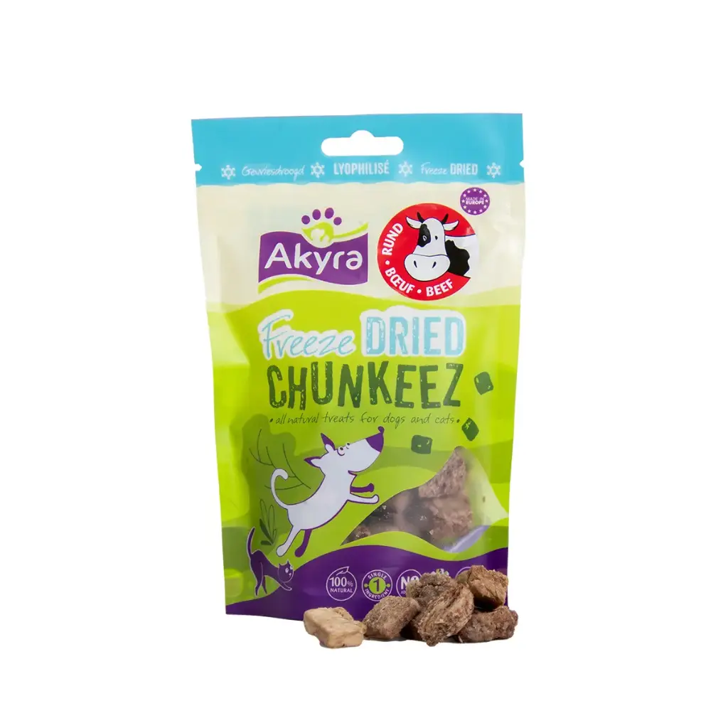 Akyra : Freeze Dried Chunkeez - Rund