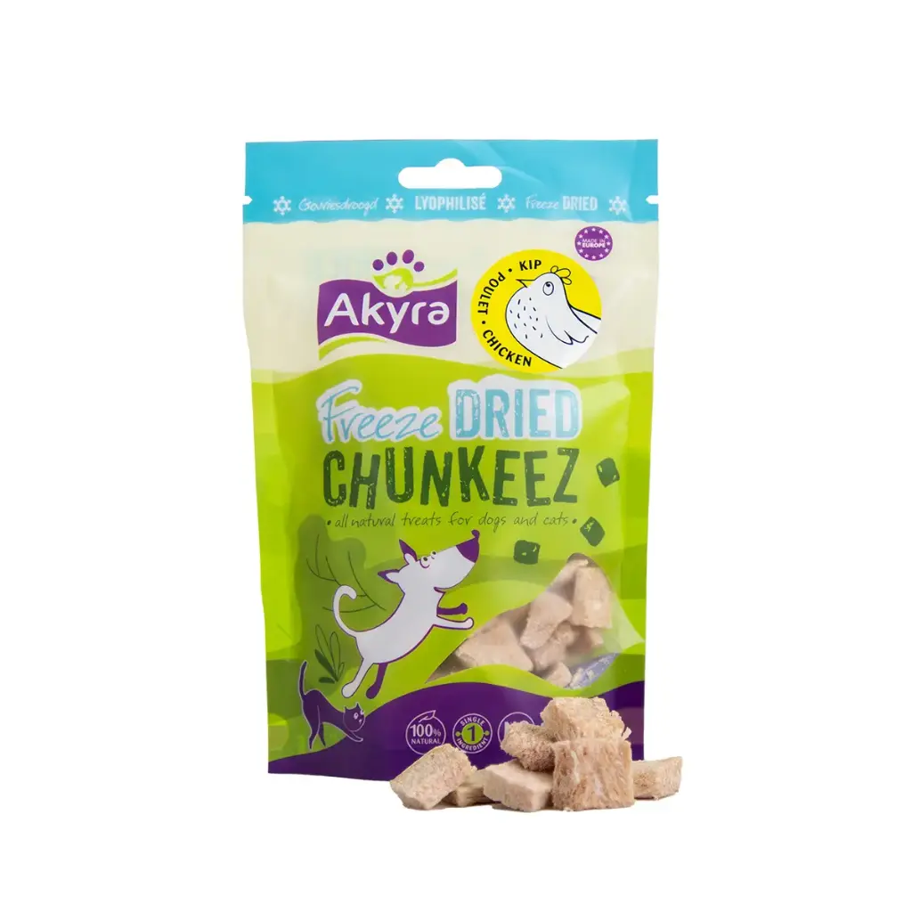 Akyra : Freeze Dried Chunkeez - Kip