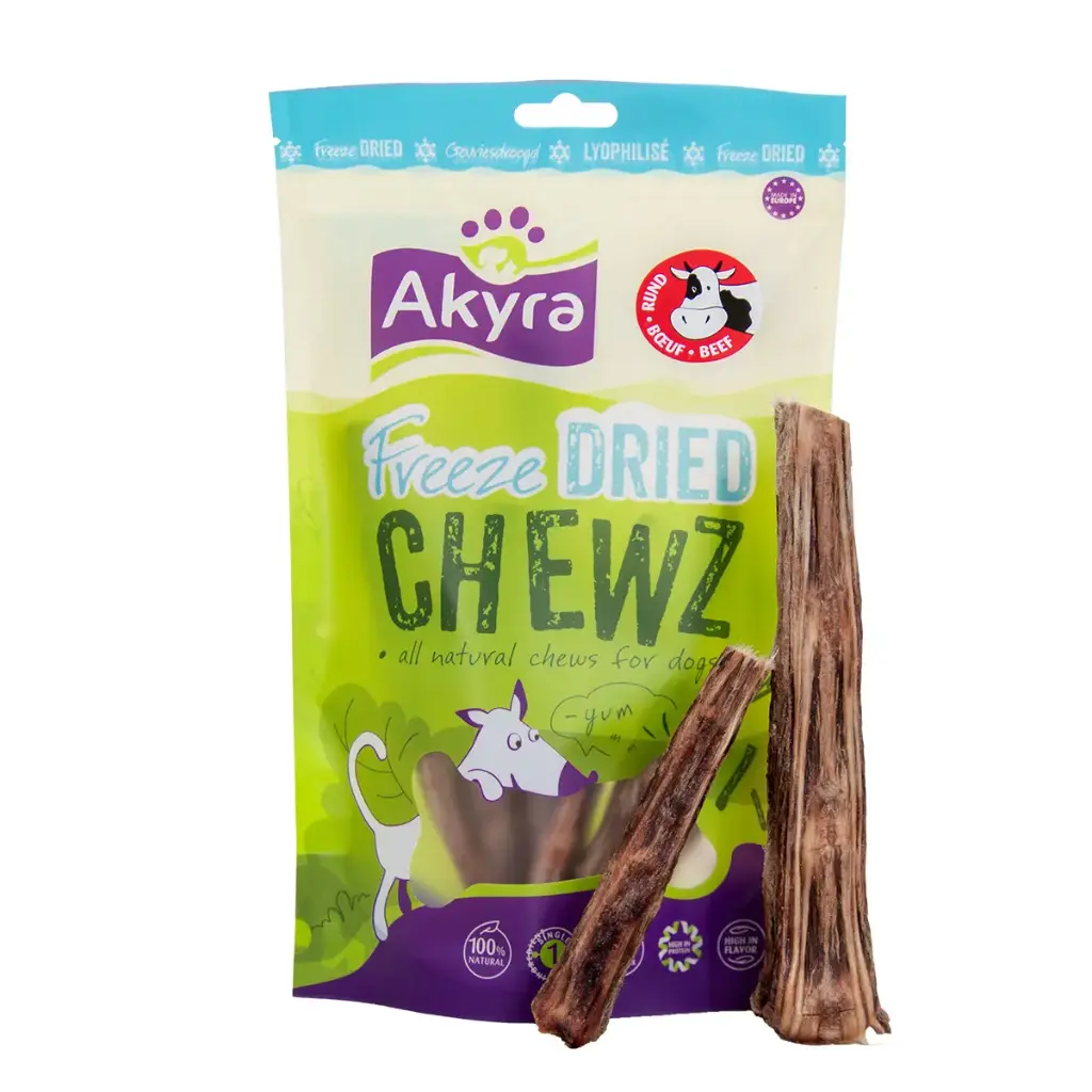 Akyra : Freeze Dried Chewz - Runderstaart