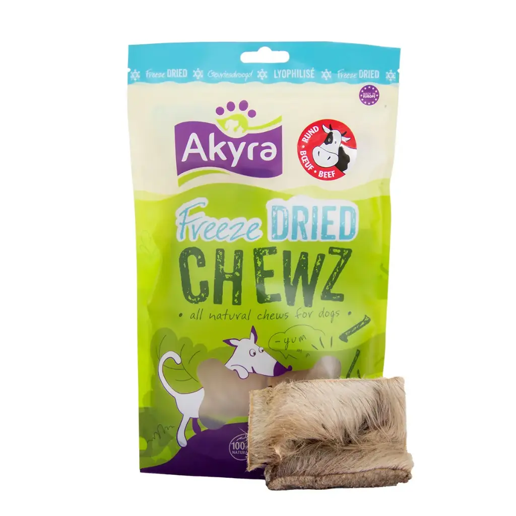 Akyra - Freeze Dried Chewz : Runderkophuid