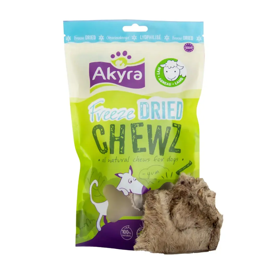 Akyra : Freeze Dried Chewz - Lamskophuid