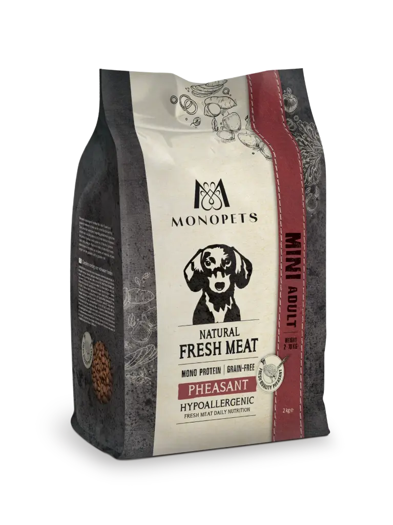 Monopets : Fresh Meat MINI Pheasant - 2kg
