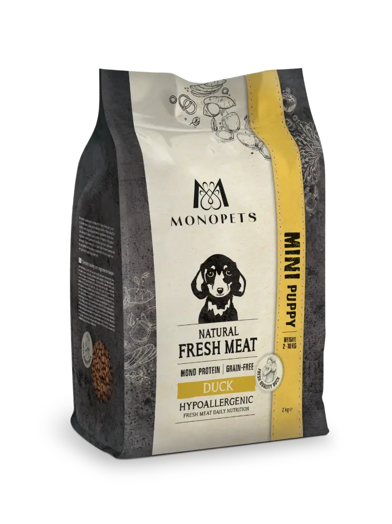 Monopets : Fresh Meat MINI Duck - Puppy - 2kg