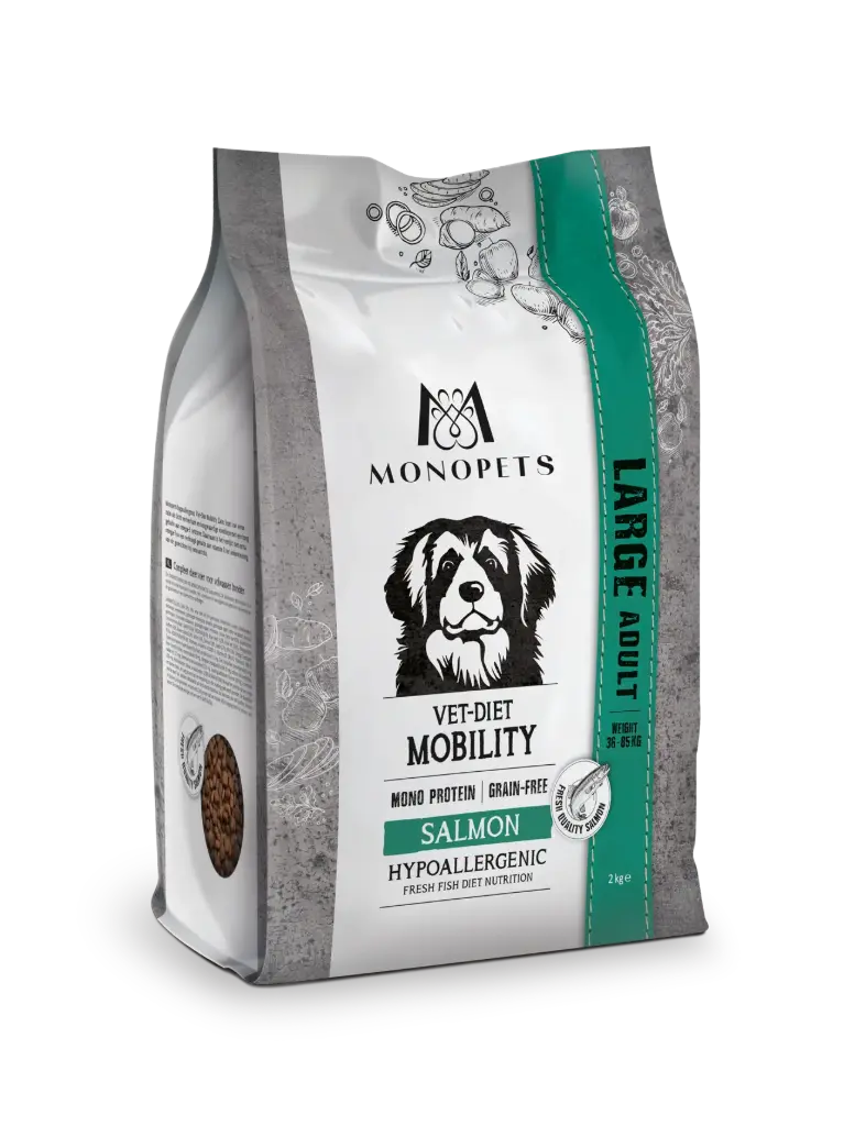 Monopets : Vet-Diet LARGE Mobility Salmon - 12,5 kg 