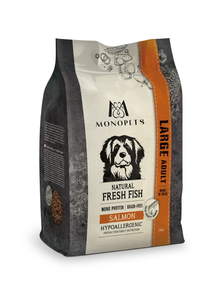 Monopets : Fresh Fish LARGE Salmon - 2 kg 