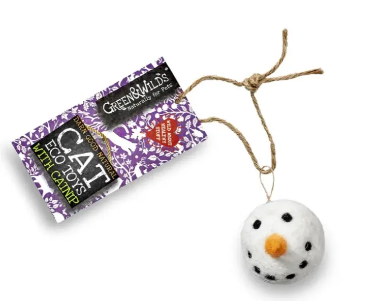 Green & Wilds : Brrrian, Cat Toy with Catnip