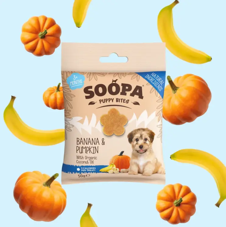 Soopa : Healthy Bites : Banana & Pumpkin - Puppy
