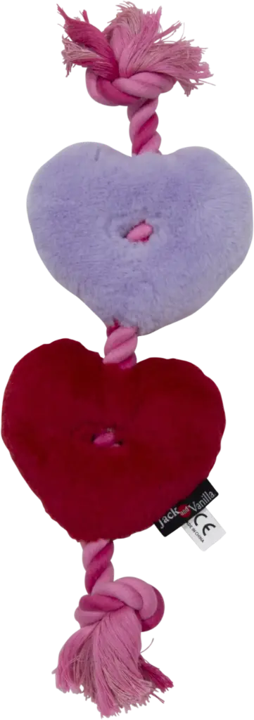 Jack&Vanilla : Holidays Soft Toy Heart Rope