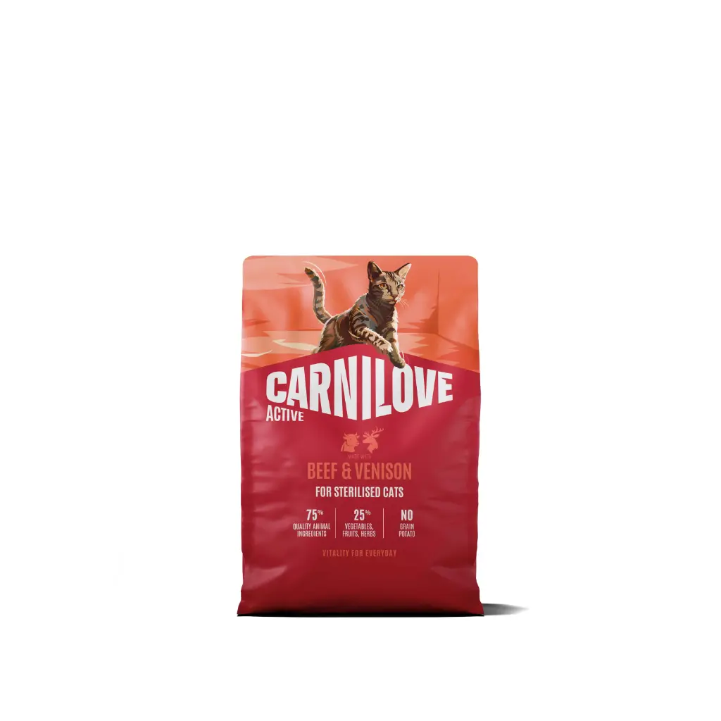 * Carnilove Cat Active : Beef & Venison